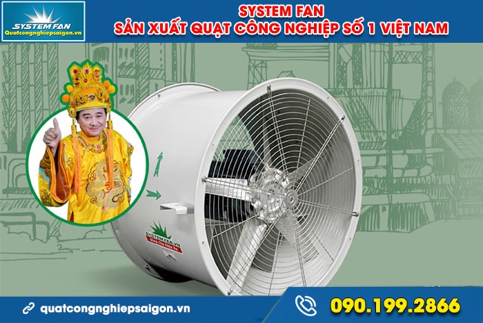 System Fan Quạt công nghiệp số 1 Việt Nam